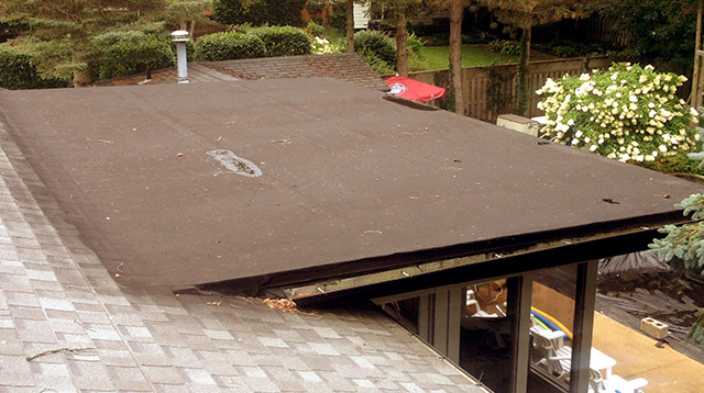 seamless protective coatings low slope flat roofing